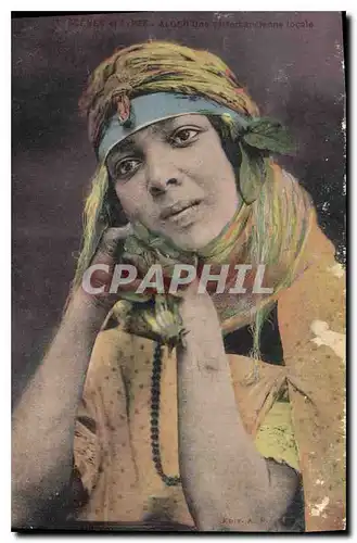 Cartes postales Alger une Locale
