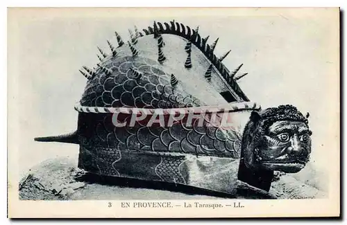 Cartes postales En Provence la Tarasque