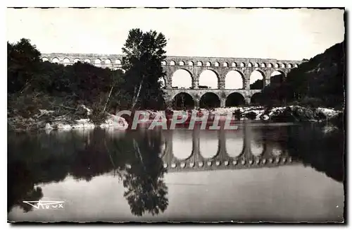 Ansichtskarte AK Le Pont du Gard Commune de vers Construit 19 ans avant J C par agrippa