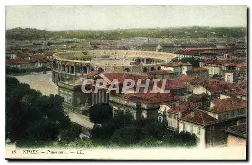 Cartes postales Nimes Panorama