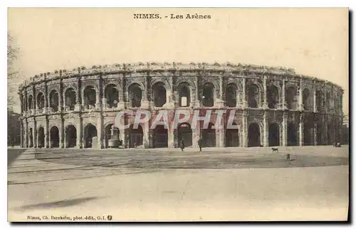 Cartes postales Nimes les Arenes