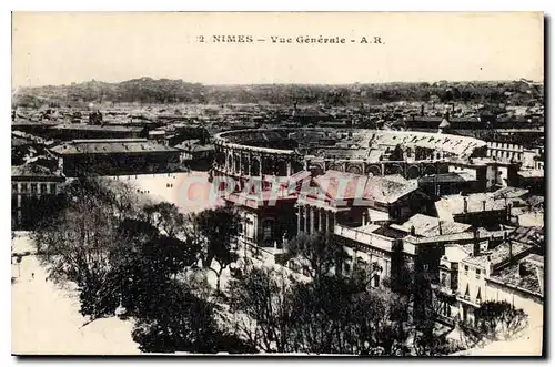 Cartes postales Nimes Vue generale