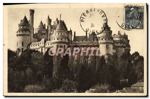 Ansichtskarte AK La Douce France Chateau de Pierrefonds Oise Cote est