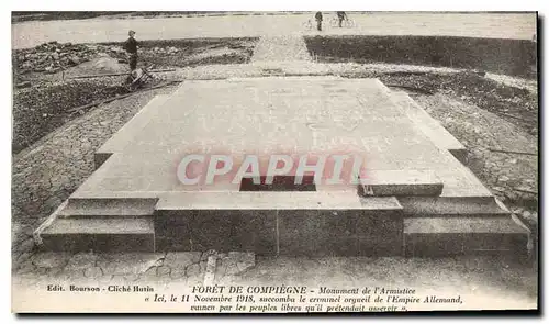 Ansichtskarte AK Foret de Compiegne Monument de l'Armistice