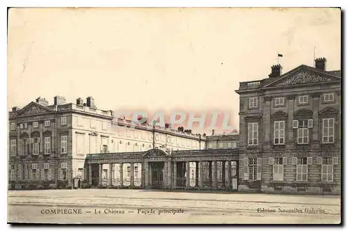 Ansichtskarte AK Compiegne le Chateau Facade principale