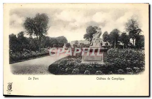 Cartes postales le Parc Chateau de Compiegne