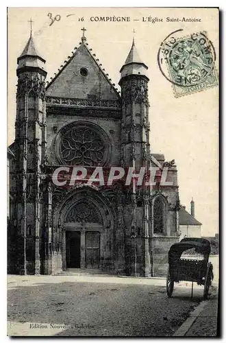 Cartes postales Compiegne L'Eglise Saint Antoine