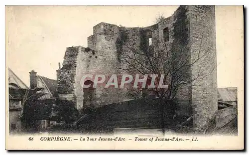 Cartes postales Compiegne la Tour Jeanne D'Arc