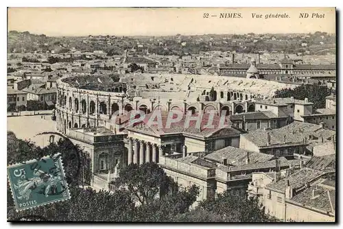 Cartes postales Nimes Vue generale