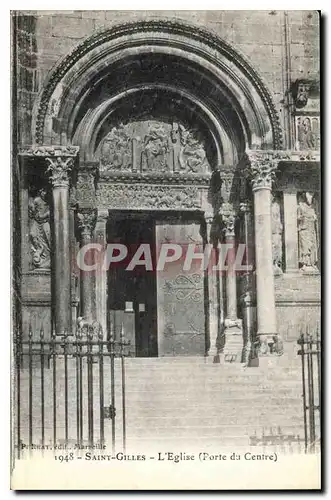 Ansichtskarte AK Saint Gilles L'Eglise Porte du Centre