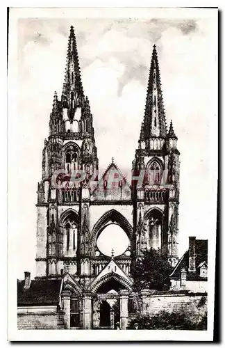 Ansichtskarte AK Soissons Les Fleches de l'ancienne Abbaye de St Jean des Vignes avant la Guerre
