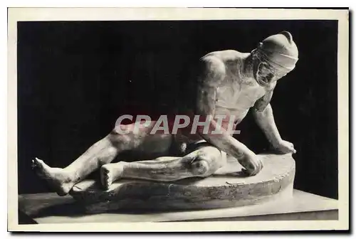 Cartes postales Napoli Museo Nazionale Guerriero ferito