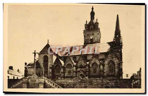 Cartes postales Bretagne Saint Thecognnec Finistere l'Eglise