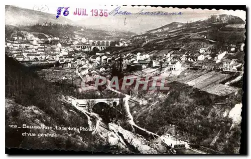 Cartes postales Bellegarde La porte du Rhones et vue generale