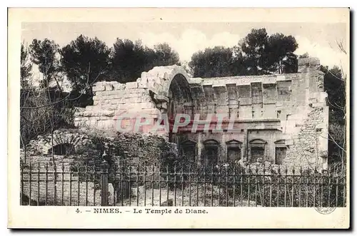 Cartes postales Nimes Le Temple de Diane