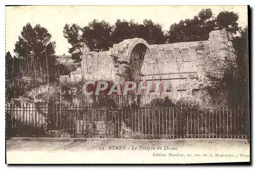 Cartes postales Nimes Le Temple de Diane