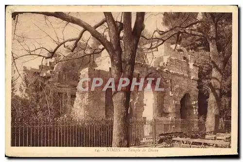 Cartes postales Nimes Temple de Diane