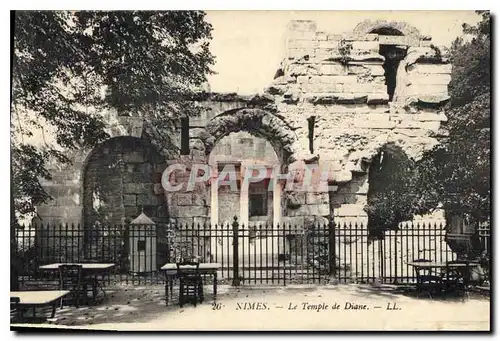 Cartes postales Nimes Le Temple de Diane