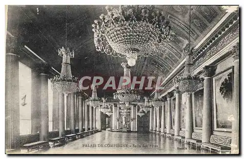 Cartes postales Palais de Compiegne Salle des Fetes