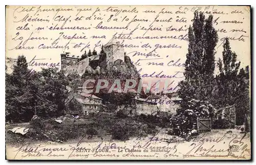 Cartes postales Saint Flour Le Chateau du Sailhans