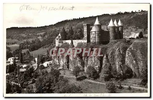 Ansichtskarte AK Environs de Saint Flour Le Chateau de Sallhaut