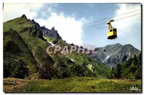 Ansichtskarte AK L'Auvergne Le Sancy et le telepherique