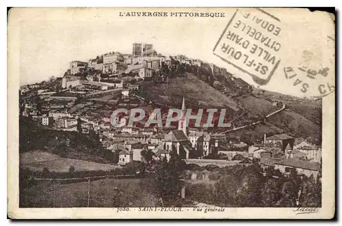 Ansichtskarte AK L'Auvergne Pittoresque Saint Flour Vue genetale