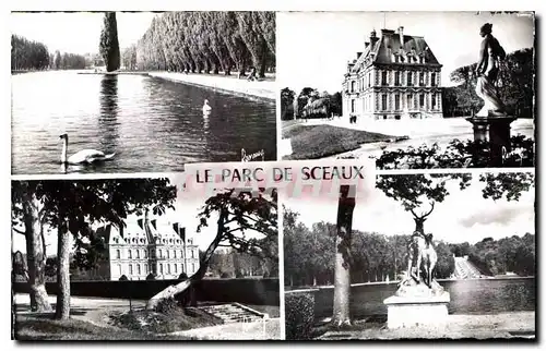 Ansichtskarte AK Images de France Le Lac Le Chateau Le Parc La Cascade