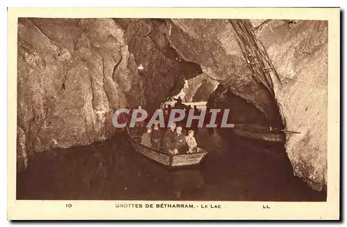 Cartes postales Grottes de Betharram le Lac Bateau