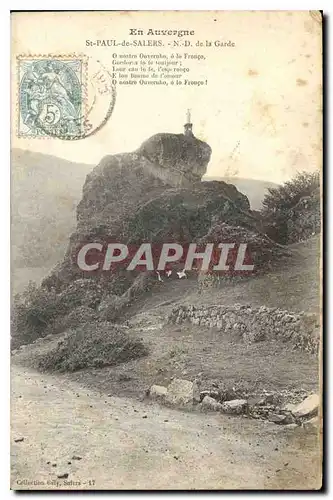 Cartes postales En Auvergne St Paul de Salers N D de la Garde