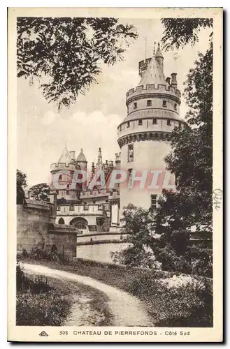 Ansichtskarte AK Chateau de Pierrefonds Cote Sud