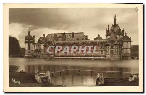 Ansichtskarte AK les Petits Tableaux de l'Ile de France Chateau de Chantilly Les Chateaux le Petit Chateau et la