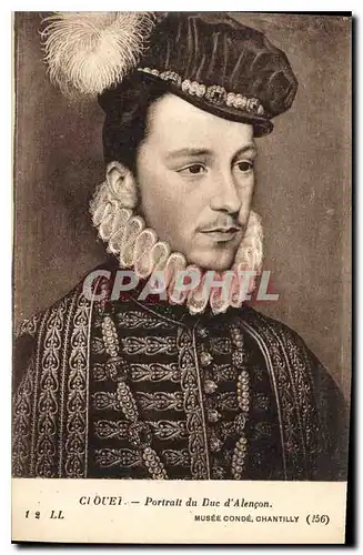 Ansichtskarte AK Portrait du Duc d'Alencon Musee Conde Chantilly