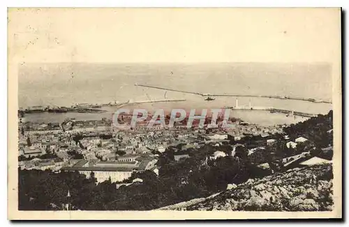 Cartes postales Sete Vue sur le Port et le Brise Lames