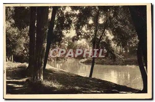 Ansichtskarte AK La Douce France Toulouse Hte Garonne les Bords de la Garonne au Perc