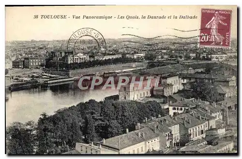 Ansichtskarte AK Toulouse Vue panoramique les Quais la Daurade et la Dalbade