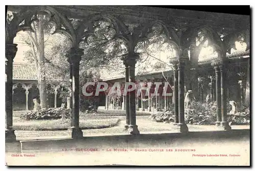 Ansichtskarte AK Toulouse le Musee Grand Cloitre des Augustins