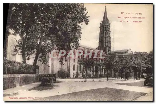 Cartes postales Toulouse Basilique Saint Sernin