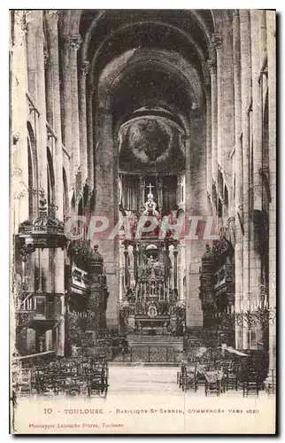 Cartes postales Toulouse Basilique Saint Sernin