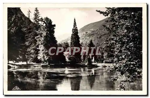 Ansichtskarte AK Luchon Le Lac des Quinconces