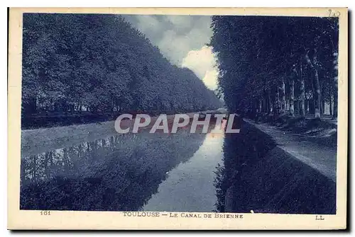 Cartes postales Toulouse le Canal de Brienne