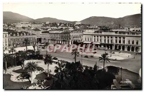 Ansichtskarte AK Nice La Place Massena le Casino et les Jardins