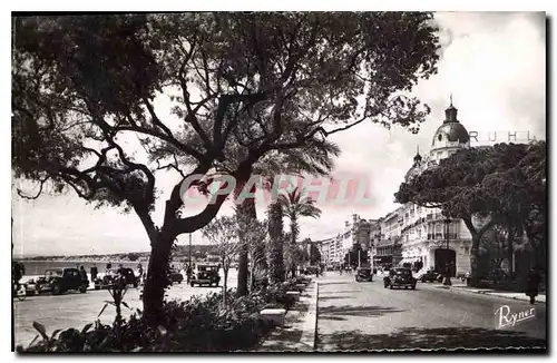 Ansichtskarte AK les Bords de la Riviera Nice La Promenade des Anglais l'Hotel Ruhl