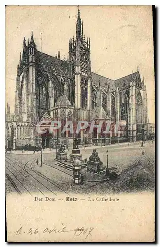 Cartes postales Metz La Cathedrale