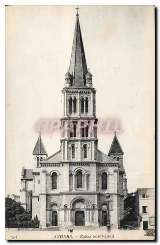 Cartes postales Angers Eglise Saint Laud