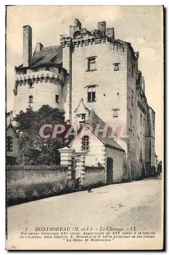 Ansichtskarte AK Montsoreau M et L Le Chateau