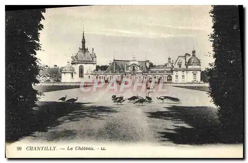 Cartes postales Chantilly Le Chateau