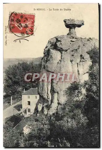 Cartes postales St Mihiel La Table du Diable