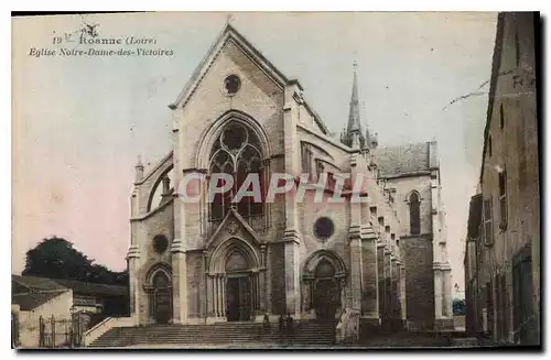 Cartes postales Roanne Loire Eglise Notre Dame des Victoires