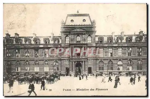 Cartes postales Paris Ministere des Finances